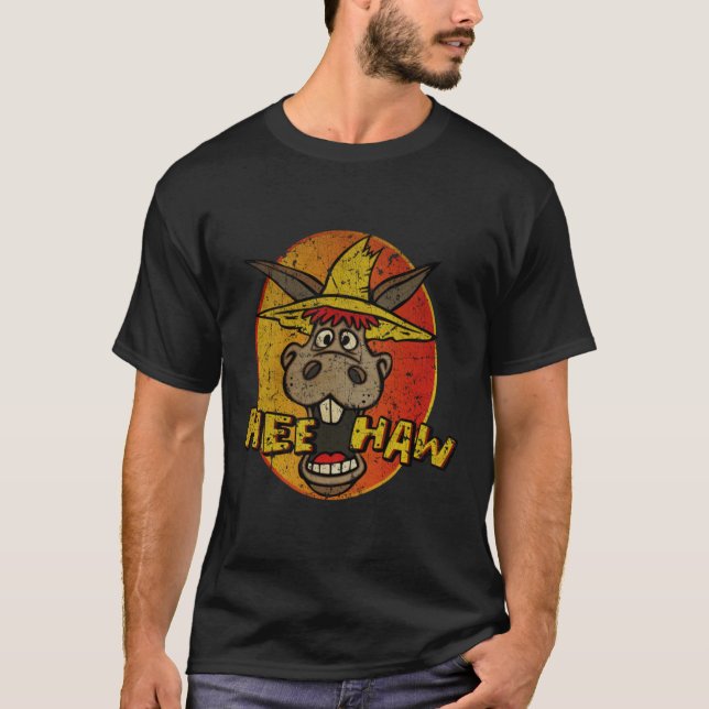 Vintage Hee Haw T-Shirt (Framsida)