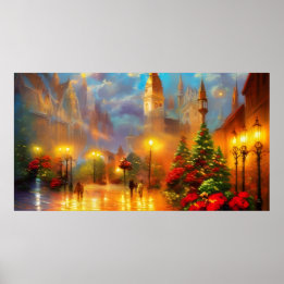 Vintage Helgdag art gammal Poster