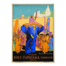 Vintage Heliga Isipatana India Dorothy Newsom Trav
