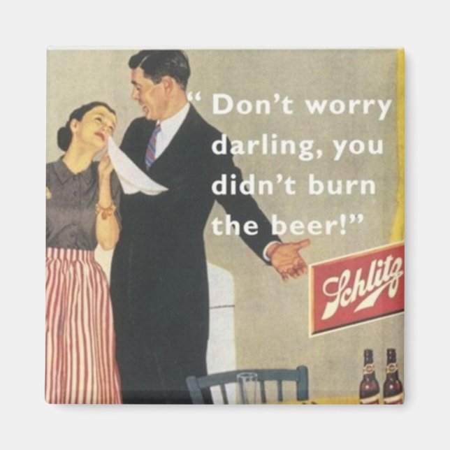 vintage hemmafru magnet (Framsidan)