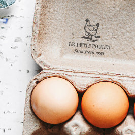 Vintage Hen | Land Farm Självfärgande Stämpel
