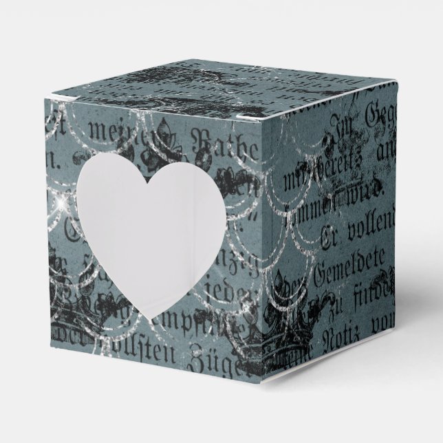 Vintage Heraldic Nautical Presentaskar (Framsidan Sidan)