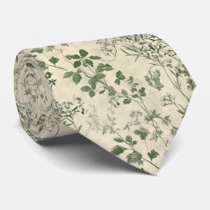 Vintage Herb Garden Botanical Wildblomma Bröllop Slips