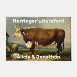 Vintage Hereford Bull