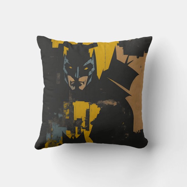 vintage hero super bat kudde (Baksida)