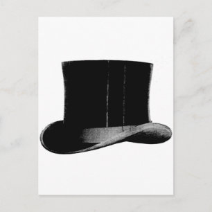 Vintage Herrmode Herr Hatt Vykort