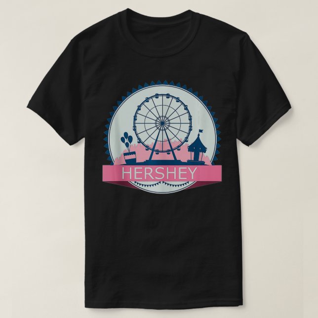 VINTAGE HERSHEY PA PENNSYLVANIA PARK RETRO T SHIRT (Design framsida)