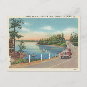 Vintage Hett Vår Arkansas Vykort
