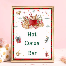 Vintage-Hetten Cocoa Pub Sign Poster