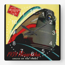 Vintage Hiawatha Streamlines Tåg