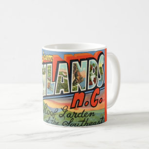 Vintage Highlands NC-vykort Kaffemugg