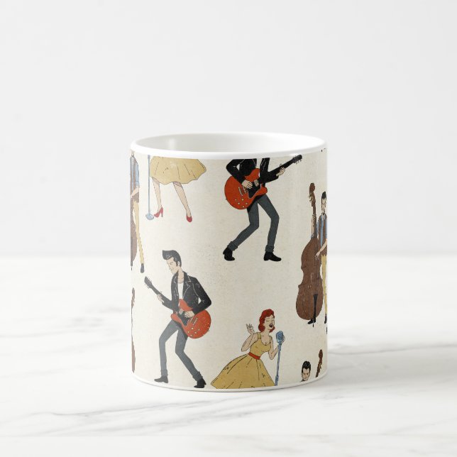 Vintage Hillbill Rockers Kaffemugg (Center)