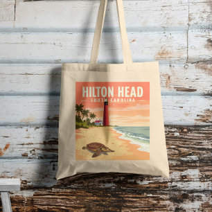 Vintage Hilton Head South Carolina Tygkasse