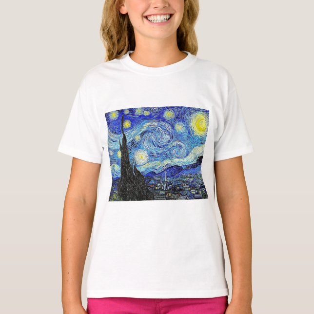 Vintage Himlar Nattstarr Nattnatten Truckerkeps T Shirt (Framsida)