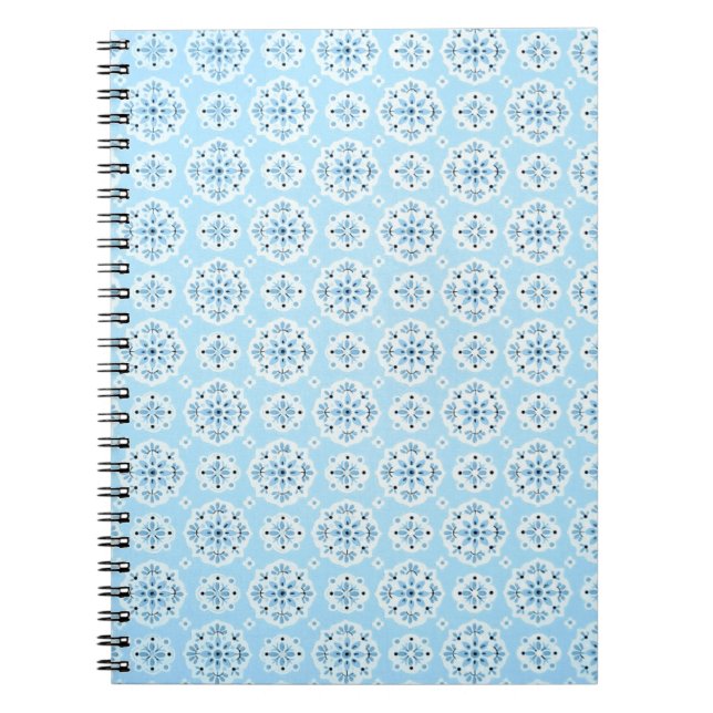 Vintage Himmel Blue - bärbar dator Anteckningsbok (Framsidan)