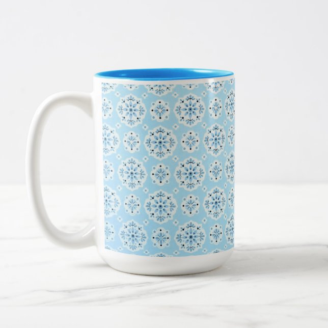 Vintage Himmel Blue Mugg (Vänster)