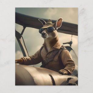 "Vintage Himmel: Kangaroopiloten i gamla Flygplan Flygblad