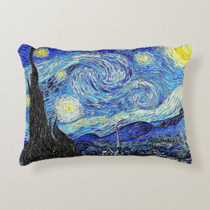 Vintage himmel natt stjärnhimmel prydnadskudde
