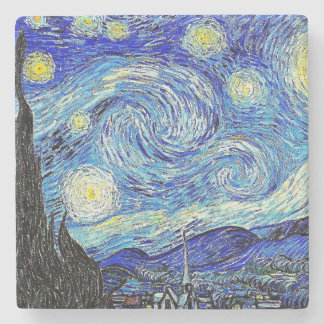 Vintage himmel natt stjärnhimmel stenunderlägg