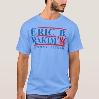 vintage hip hop eric b rakim vänner t shirt
