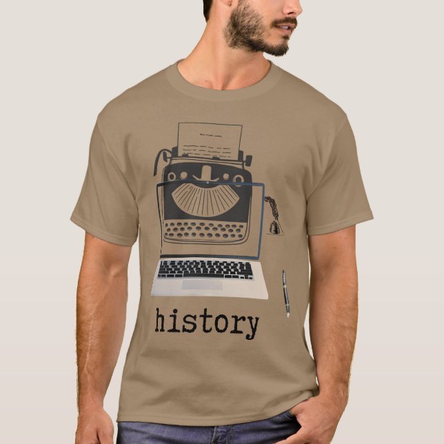 Vintage History friends T Shirt (Framsida)
