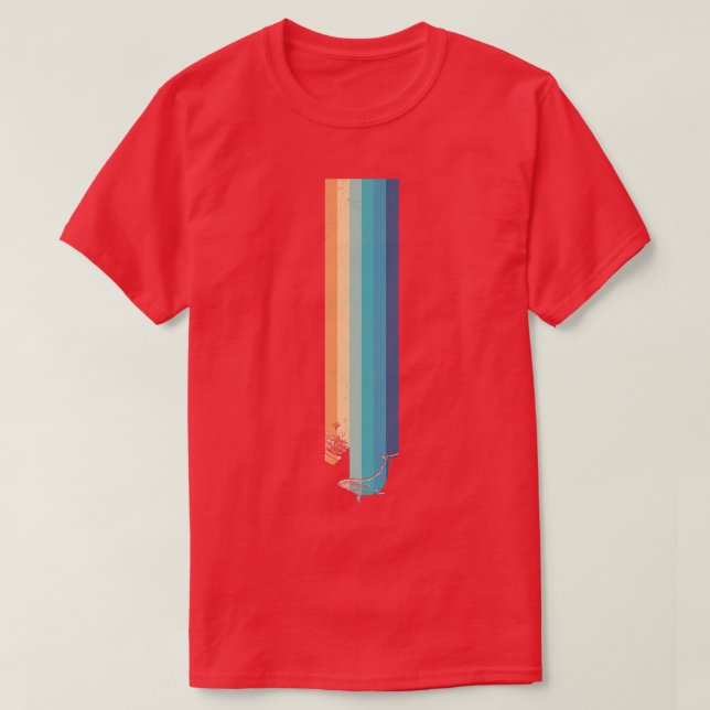 Vintage Hitchhiker T Shirt (Design framsida)