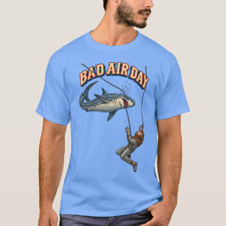 Vintage hjälmdykare och en vit haj URM T Shirt