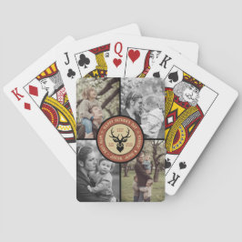 Vintage Hjort Best Pappa Anpassningsbar Photo Fars Casinokort