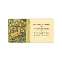 Vintage Hjort Kanin Chestnut Träd 1902