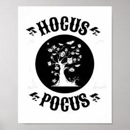Vintage Hocus Pocus Halloween Poster