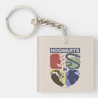 Vintage HOGWARTS™ Präglad vapenmärke