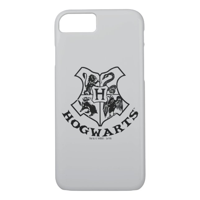 Vintage HOGWARTS™ School Vapensköld Case-Mate iPhone Skal (Baksida)