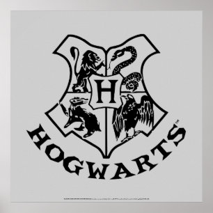 Vintage HOGWARTS™ School Vapensköld Poster