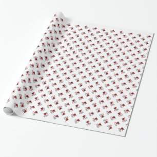 Vintage HOHOHO! Anpassa produkt i tomtlistan Presentpapper