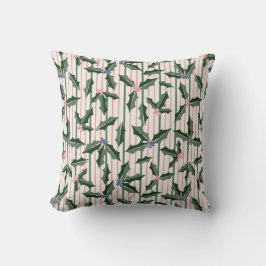 Vintage Holly Berry Kudde
