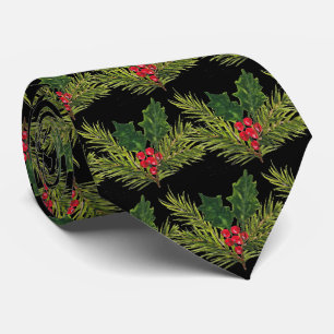 Vintage Holly-julets Vintage gynnar Red Festive Slips
