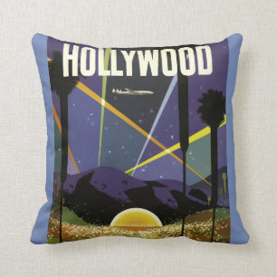 Vintage Hollywood-accentpåfyllnad Kudde