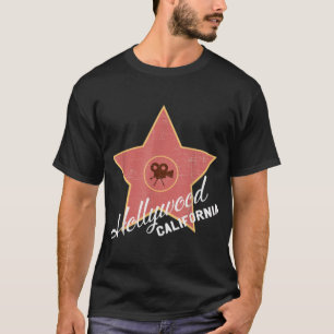 Vintage Hollywood Cinematic Walk of Fame Star T Shirt