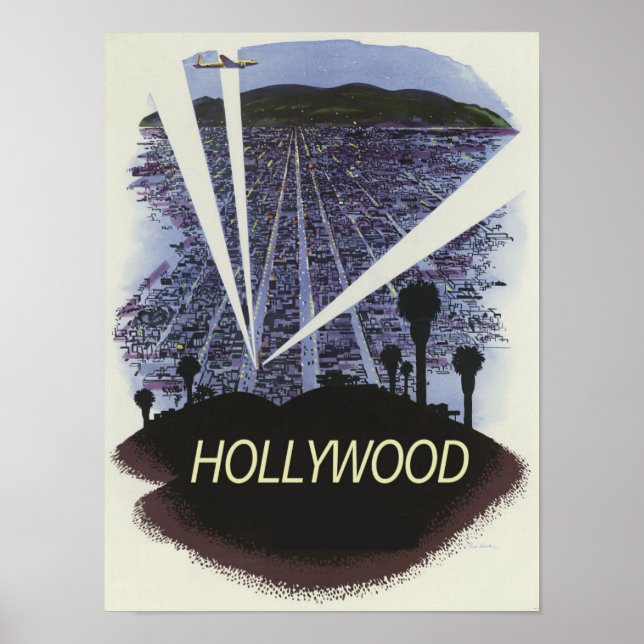 Vintage Hollywood Poster (Framsidan)