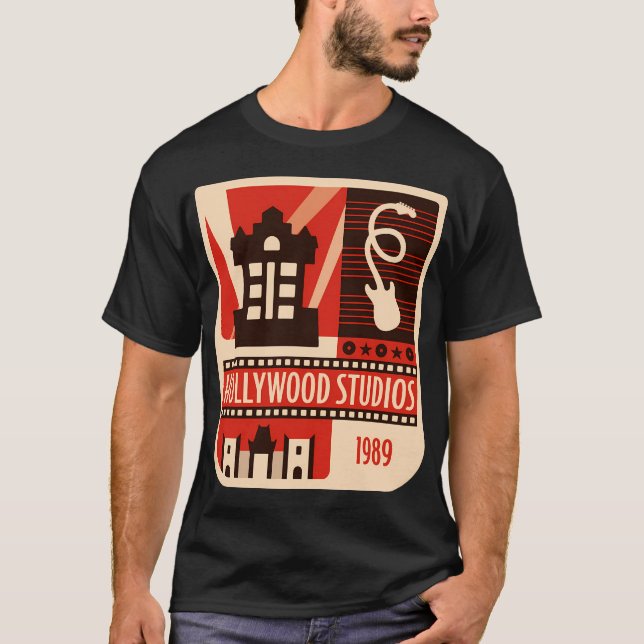 Vintage Hollywood Studios T Shirt (Framsida)
