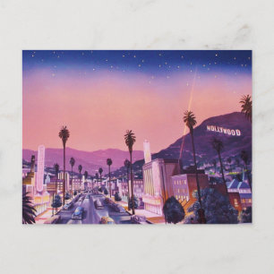 Vintage Hollywood vykort