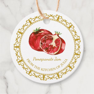 Vintage Homemade Pomegranate Sylt Hopp Märkre l Wh Gåvor Etiketter