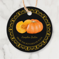 Vintage Homemade Pumpkin Butter Märkre l Black