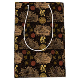 Vintage Honeycomb Bee Black