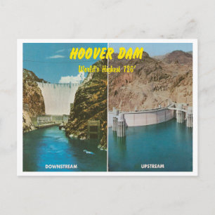 Vintage Hoover Dam Vykort