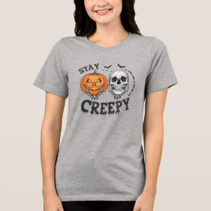 Vintage Horror Skeleton Hand - Håll dig kry T Shirt