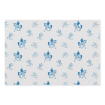 Vintage Horse Riding Mönster