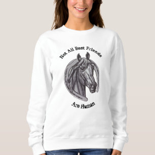 Vintage Horse Sketch Best Friend Barn Animal T Shirt