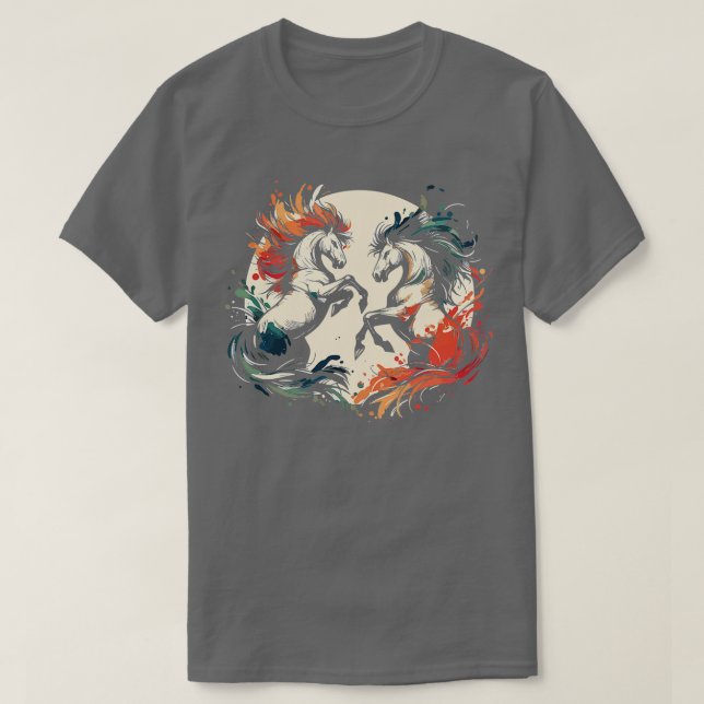 Vintage HORSE T Shirt (Design framsida)