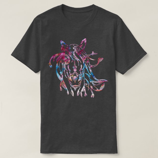 Vintage Horse T Shirt (Design framsida)